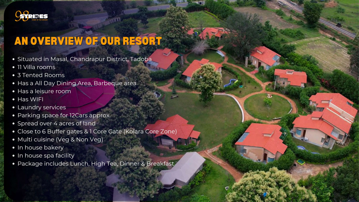 An overview of 98Stripes Resort